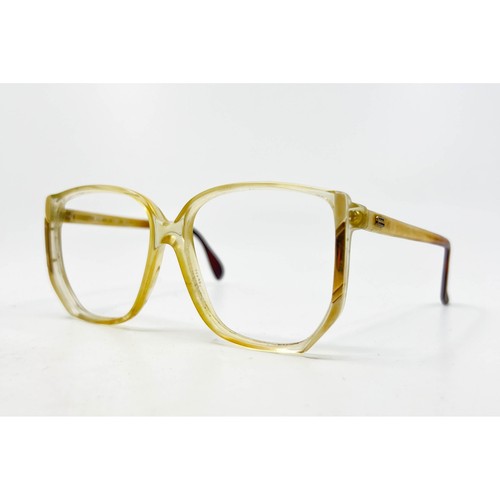 Silhouette Eyeglass Frames Womens Tan Vintage M1187 56-14 135