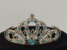 Vintage silver plate rhinestone Tiara/comb/headband/crown 