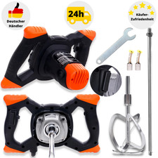 R&uuml;hrwerk R&uuml;hrger&auml;t M&ouml;rtelr&uuml;hrer mit R&uuml;hrstab Betonmischer Mischer R&uuml;hrer 2600W
