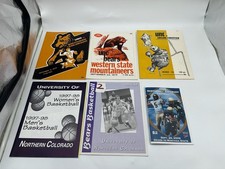 University of Northern Colorado UNC Bears Magazine Lot 6 Sports 1973-2009