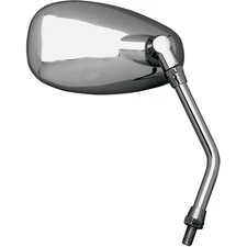 Emgo Replacement Mirror Oval Right Chrome #20-86831 for Yamaha