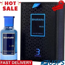 Bharara Bleu Eau De Parfum For Men 3.4 Oz/ 100 MlNew In Box