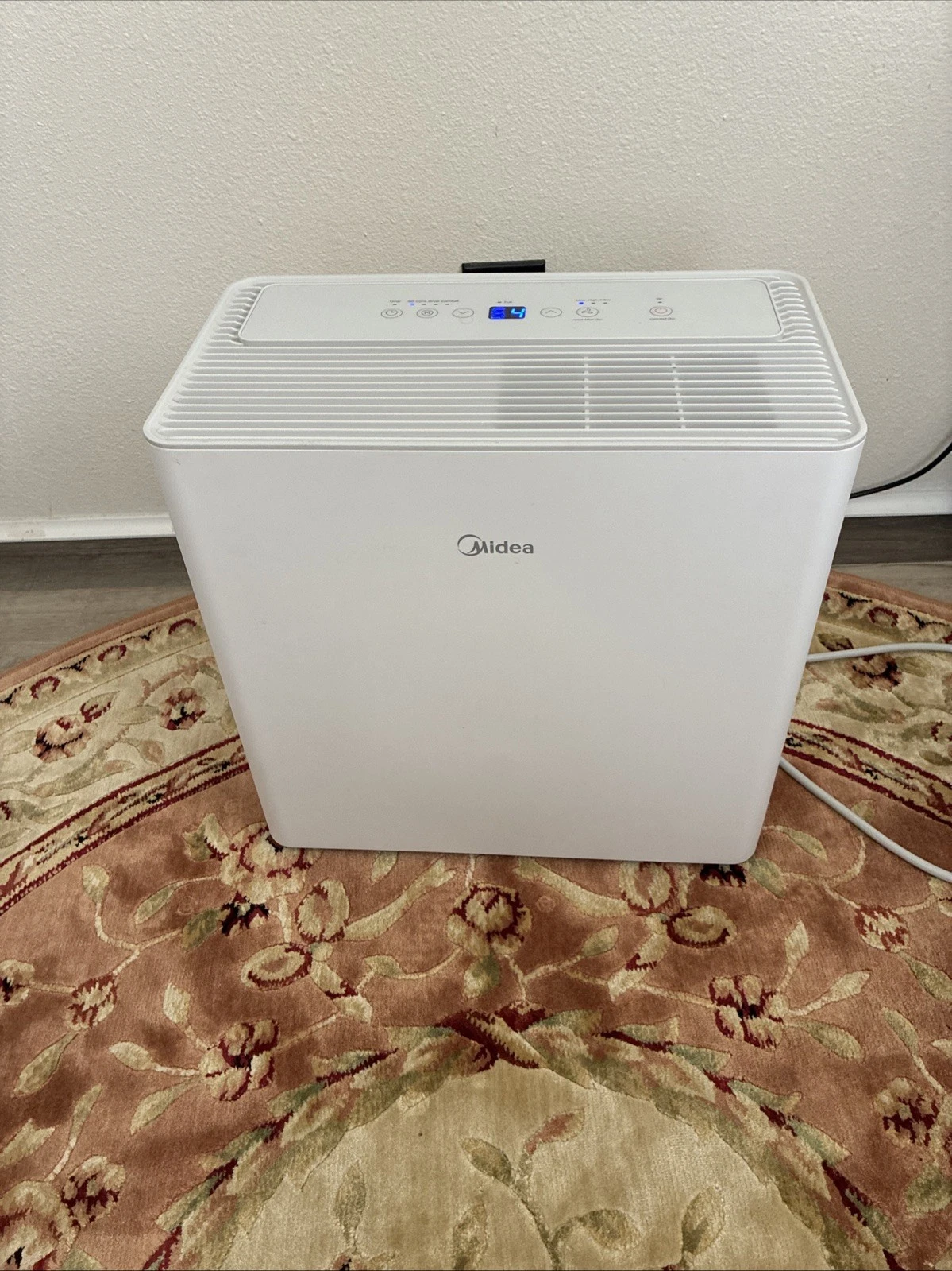 Midea MAD35S1AWWT 35-Pint Smart Access Dehumidifier App Voice Control