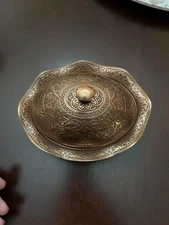 Sena Bronze Container with Lid