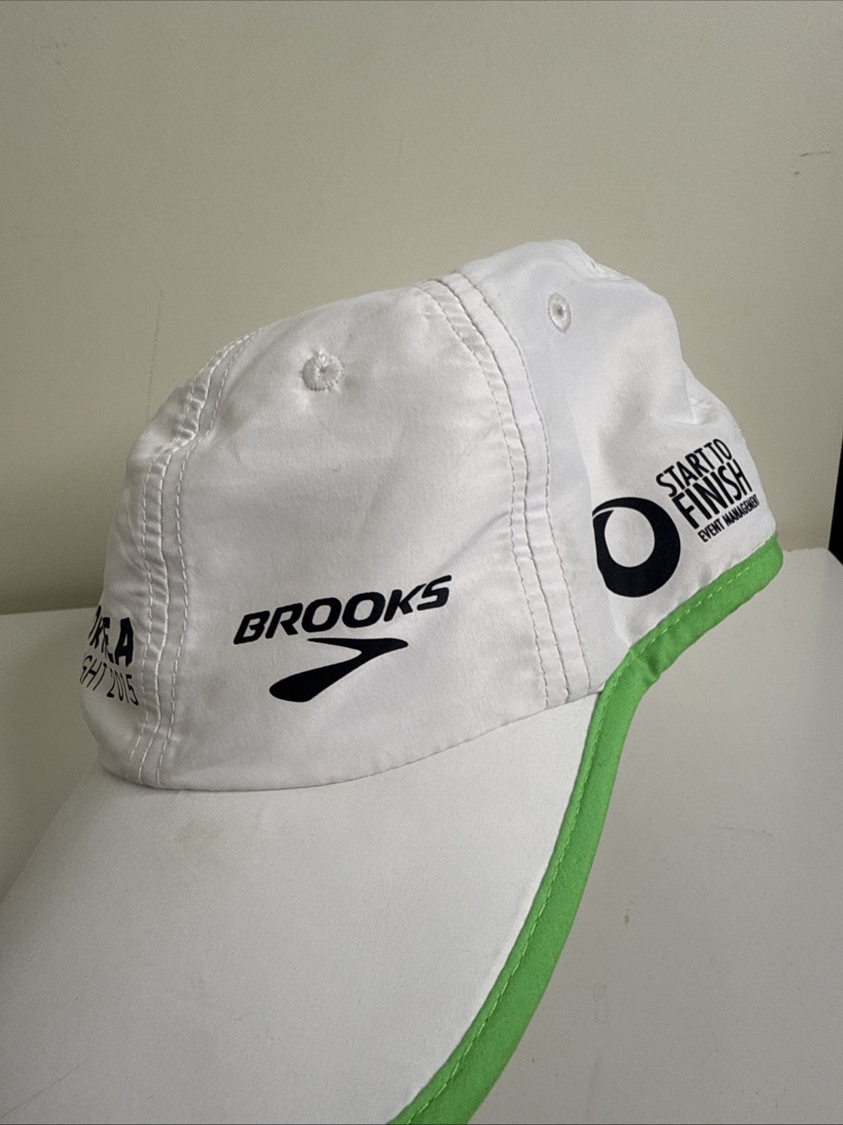Portsea Twilight Victoria Running Cap White Green image 3