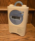 Sony ICF-CD73W And ICF-S79V AM/FM/Weather Shower CD Clock Radios-Radio — photo 2