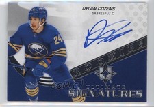 2020-21 Upper Deck Ultimate Collection Signatures Rookies Dylan Cozens Auto 1tc8