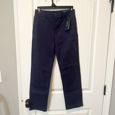 NEW Polo Ralph Lauren Navy Blue Chino Pants Boys Youth Size 14