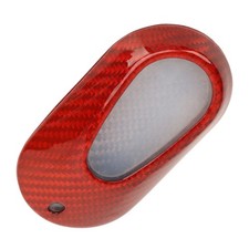 Red Key Fob Cover Lightweight Odorless Portable Key Protection Cover For 