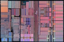 One AMD K6 Silicon Die Vintage of 1997 - 1998 Wafer was diced but never packaged