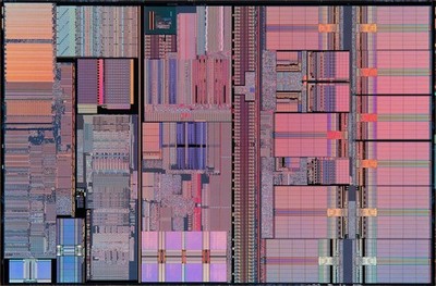 One AMD K6 Silicon Die Vintage of 1997 - 1998 Wafer was diced but never packaged