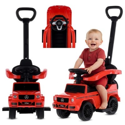 Rutschauto mit Stange Kinderrutscher Rutscher Babyrutscher Mercedes Benz G350d