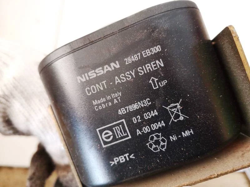 Nissan Pathfinder 2006 Alarm Siren Module (Alarm System-Horn ) 284 #2165333-95 - Изображение 3 из 4