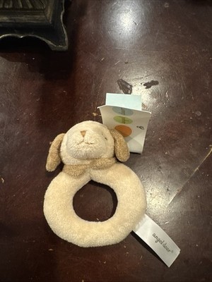 Angel dear stuffed Dog Teething Ring