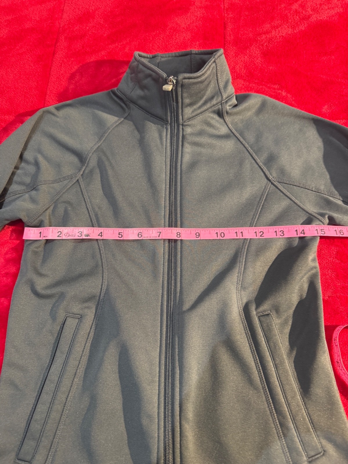 Elevate Grey Softshell Zip Jacket XS - image 6