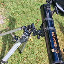 Bushnell Voyager 114mm Reflector Telescope on Equatorial Mount Tripod