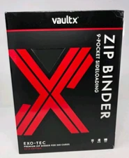 VaultX Premium Exo-Tec SV10 1st Edition 9 Pocket Binder - New