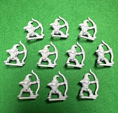 Warhammer Fantasy Quest Goblin x10 Bowmen Bogenschütze Spiele Workshop Orks Goblins Neu
