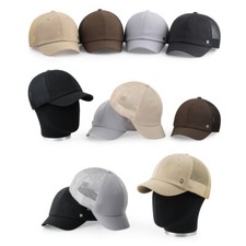 XL 2XL 61 64Cm Mqum Mesh Short Visor Unisex Mens Baseball Cap Blank Plain Hats