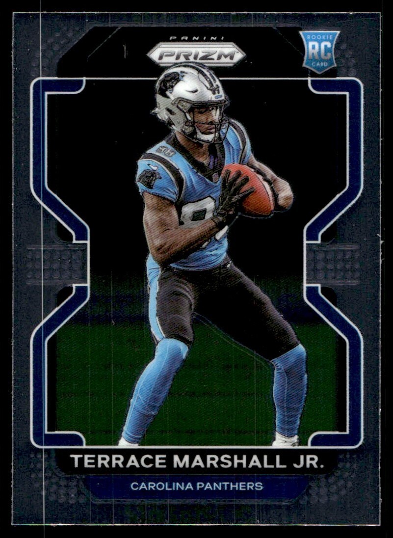 2021 Panini Prizm Terrace Marshall Jr. Rookie G106 Carolina Panthers #348