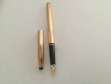 CROSS CENTURY 1/20 14K GOLD FILLED FOUNTAIN PEN 14K GOLD NIB BOLD