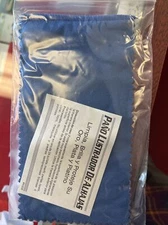 Silver,Gold,Platinum Jewelry Cleaning and Polishing Cloth Gold Rag