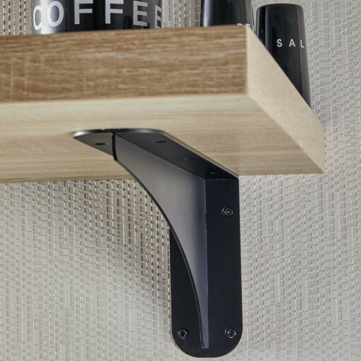 Support de plan de travail haut de gamme MSA France D3213, console snack noir mat
