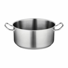 Vogue Casserole Pan with Stay Cool Welded Handles in Stainless Steel - 280(?) mm