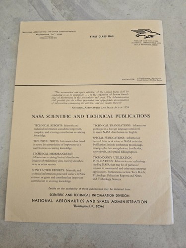 Genuine NASA Apollo Program Era Technical Report - Space Vehicles Simulations - Picture 10 of 10