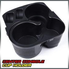 Fit For 2007-2012 Nissan Altima Black Center Console Cup Holder W Insert Drink