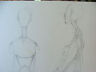 vintage Funky, Hip, Fashion Drawing: double sided, very cool