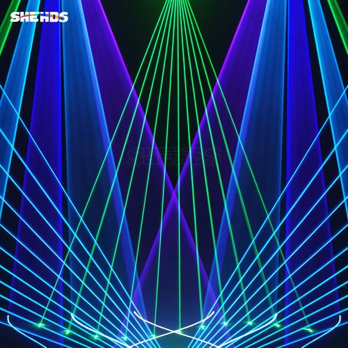12W RGB Laser IP65 Waterproof Animation Laser Light Disco Bar DJ Light - Picture 12 of 21