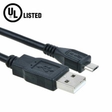 5ft UL USB Charger Cable Cord For COWIN E9 Active Noise Cancelling Headphones