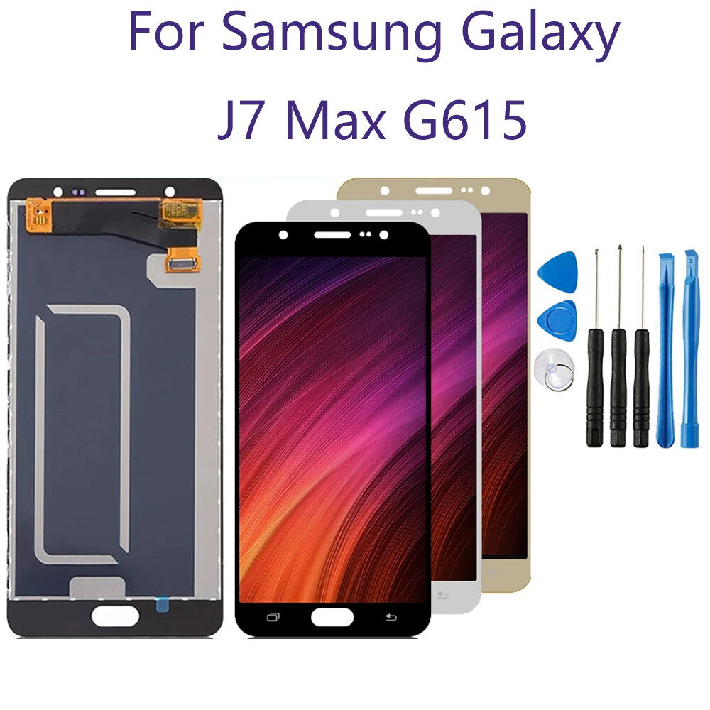 For Samsung Galaxy J7 Max G615 G615F J7 MAX LCD Display Touch Screen  Replacement