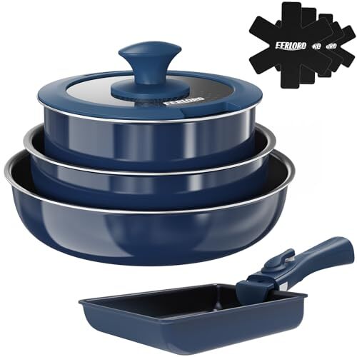 New Nonstick Frying Pan Skillet for Cooking: FERLORD Egg Kitchen Cookware with