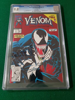 Venom: Lethal Protector #1 CGC 9.8 1993 Marvel White 1st Venom in own title