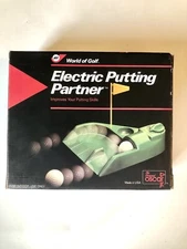 World Of Golf Electric Putting Partner W/ Ball Return Putting Aid Oscar Jr
