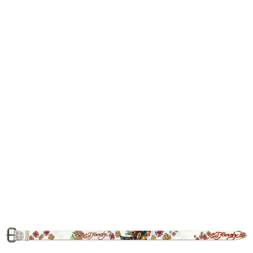 Cinturón de cuero floral serpiente para niños y niñas Ed Hardy EH3212 - Imagen 2 de 5
