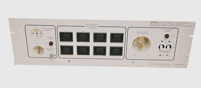 Finnigan TSQ7000 220V Power Distribution Module Panel 70001-60057 Twist-Lock IEC