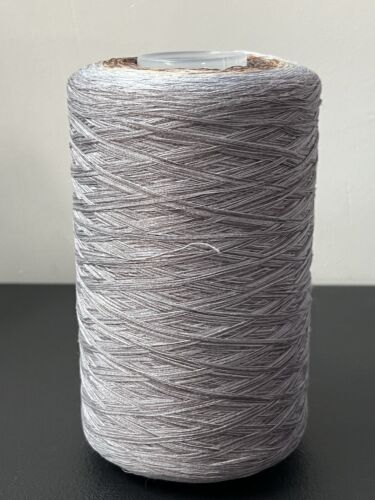 500g Cotton Yarn Ombre Cake Yarn Grey Light Blue Brown 2200 Meters - Picture 3 of 6