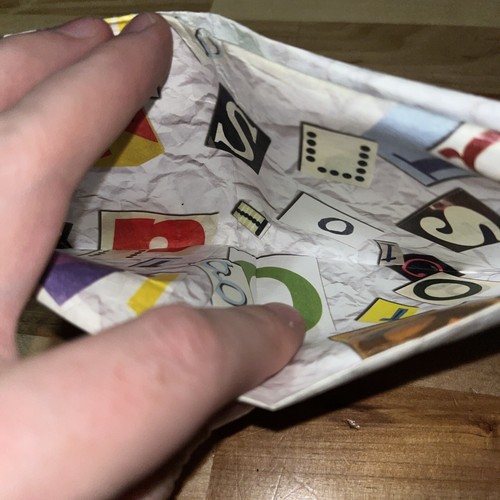 Vtg DYNOMIGHTY DESIGN MIGHTY WALLET STOP SHOPPING WALLET Untearable Paper VHTF - Picture 4 of 11