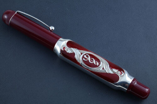 MARLEN Continenti America Red M Fountain Pen Limited Edition Rare