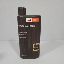Every Man Jack Body Wash Sandalwood Body Wash 16.9 oz Made In US