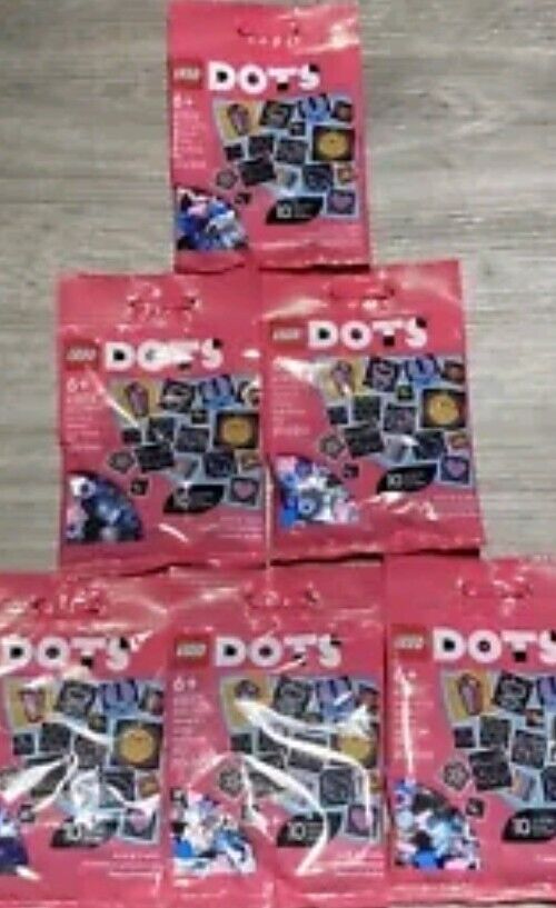 LEGO Dots Extra Dots Series 8 Glitter and Shine 6 Packs 115 Pieces Each 41803