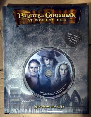 Pirates of the Caribbean-At World End - Hard Cover Book - With CD - New - 2007