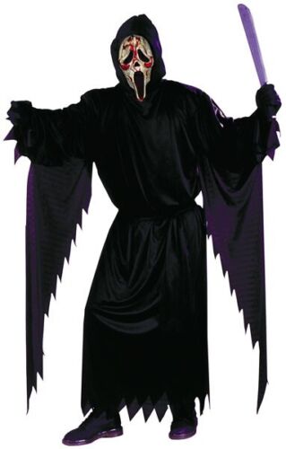 Zombie Ghost Face Scream Fancy Dress Halloween Boys Childs Licenced Costume 8-12 - Picture 1 of 1