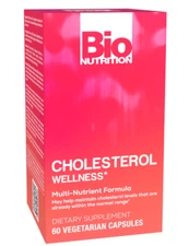 Bio Nutrition Cholesterol Wellness [Multi-Nutrient Formula] 60 veg capsules