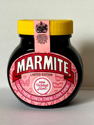 NEU & Ungeöffnet 2024 Special Limited Edition Marmite Tickled Pink Glas 250g