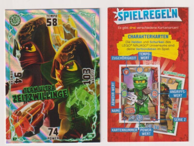 LEGO Ninjago Serie 2  -  Team Ultra Zeitzwillinge  Nr 67  TCG