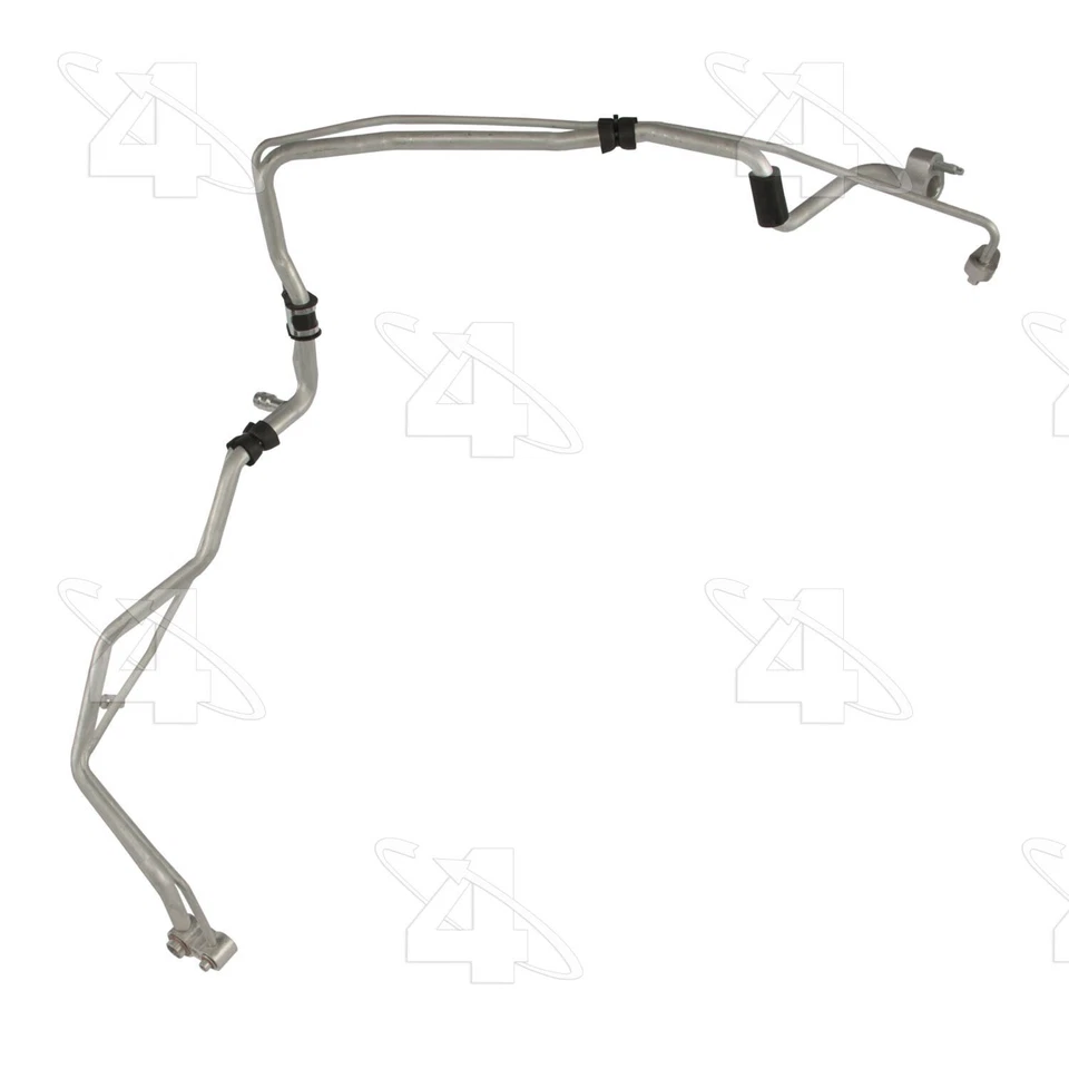 Conjunto de manguera de línea líquida y succión de aire acondicionado 4 estaciones para Jeep Patriot 2010-2017 Foto 2 de 4